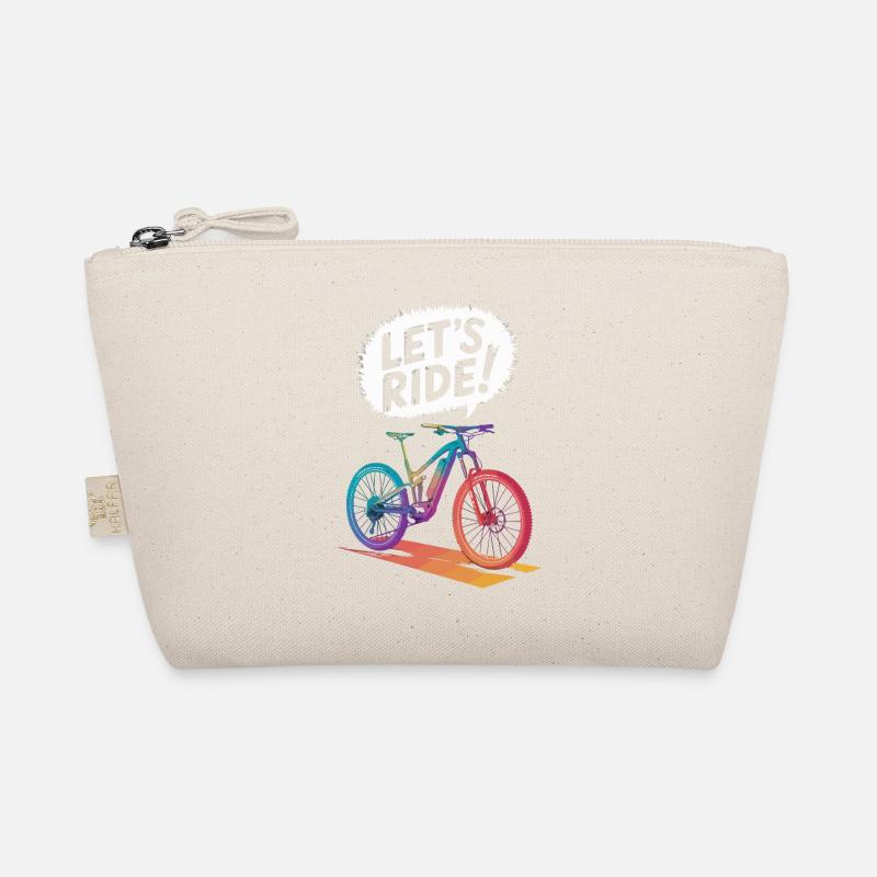 Conception vibrante de balade en VTT Trousse biologique