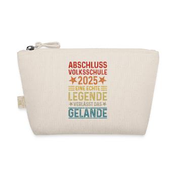 Abschluss Volksschule 2025 Legende Gelände - Bio-Täschchen - Natur - Vorne