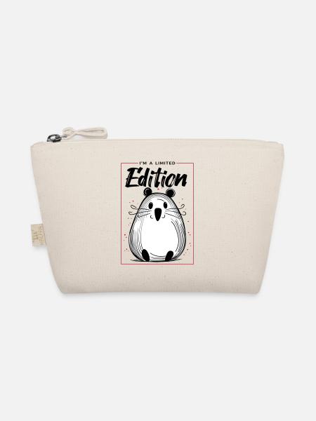 I am a limited edition - Bio-Täschchen - Natur - Vorne