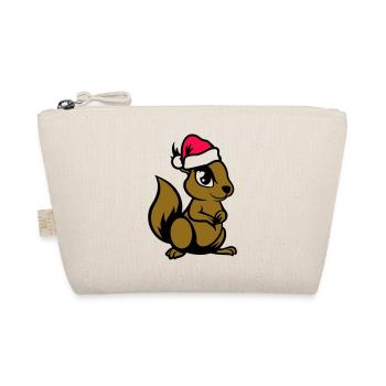 Écureuil Bande dessinée Animal Noël - Trousse biologique - nature - Devant