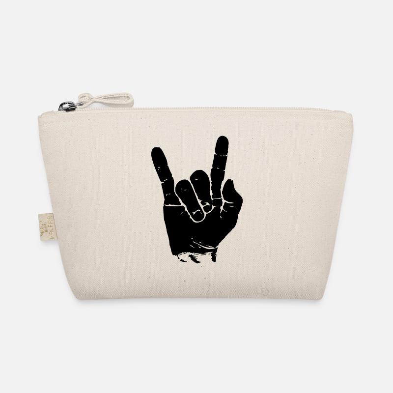 ROCK HAND \m/ Bio-Täschchen