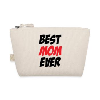 Best Mom - Mother's Day - Organic Pouch - nature - Front