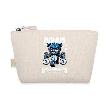 Bonus Bear – Wanted: Alive or Dead - Organic Pouch - nature - Front