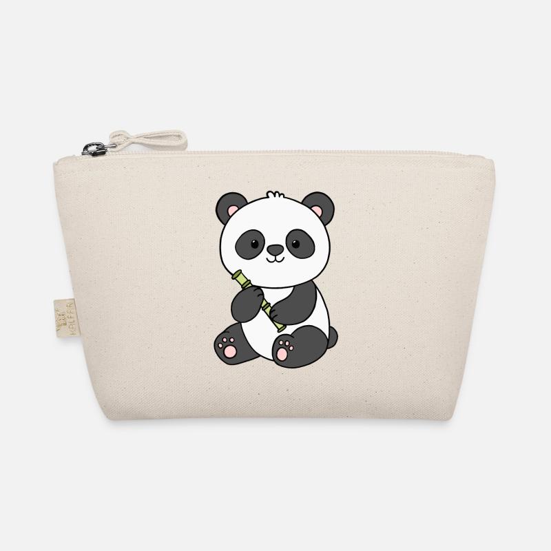 Panda Panda Bear Organic Pouch