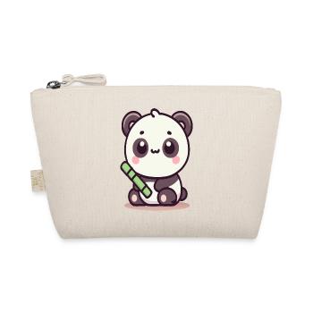 Panda - Organic Pouch - nature - Front