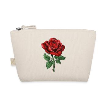 Red Rose - Organic Pouch - nature - Front