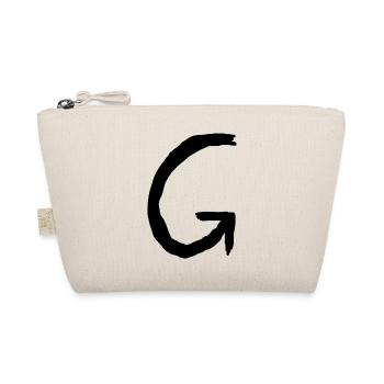 Buchstabe G - Bio-Täschchen - Natur - Vorne