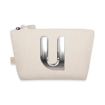 Chrome ,, U " Métallisé - Trousse biologique - nature - Devant