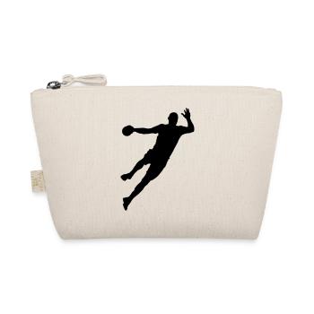 Joueur de handball Jump Shot Cadeau - Trousse biologique - nature - Devant