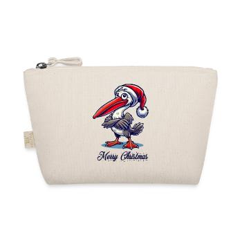 Pelikan Weihnachten - Bio-Täschchen - Natur - Vorne