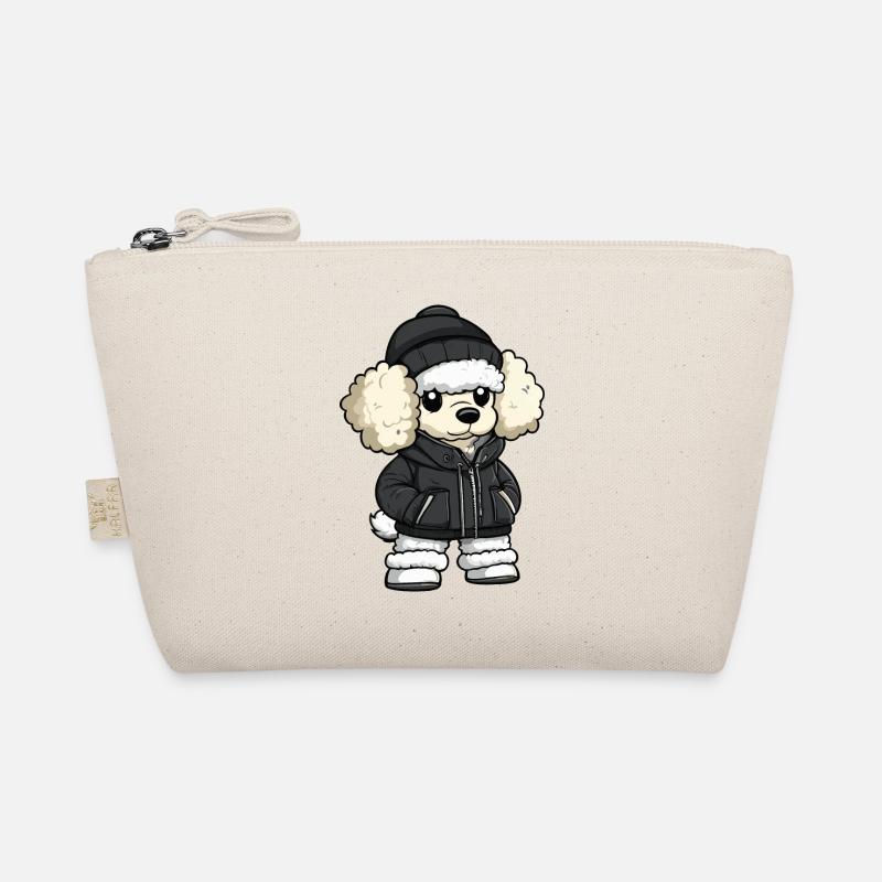 Caniche chien dessin animé Trousse biologique