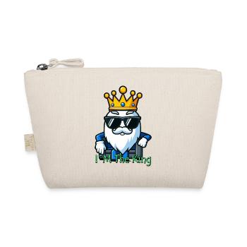 I m the King Schach - Bio-Täschchen - Natur - Vorne