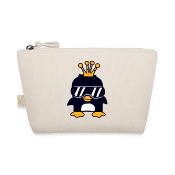 Couronne Pingouin Roi Reine Prince Princesse Petit - Trousse biologique - nature - Devant