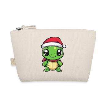 Noël tortue - Trousse biologique - nature - Devant