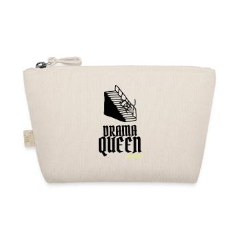 Grandma is the real Drama Queen - Organic Pouch - nature - Front