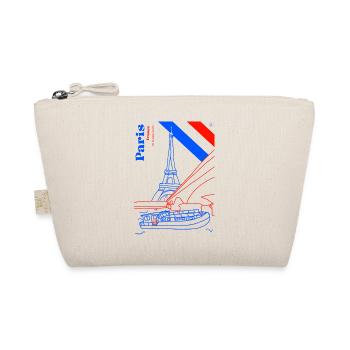Paris and its Iron Lady - Organic Pouch - nature - Front