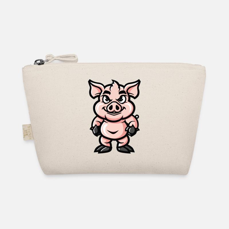 Bande dessinée de cochon - Trousse biologique - nature