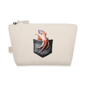 Tintenfisch - Bio-Täschchen - Natur - Vorne