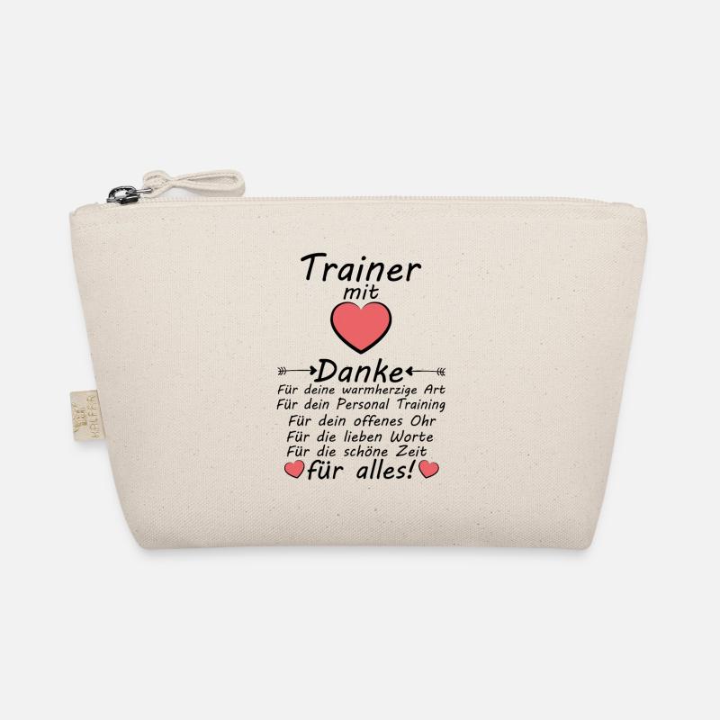 Personal Trainer Training Danke sagen Abschied Bio-Täschchen