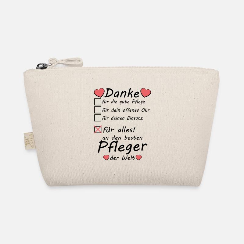 Danke sagen an bester Pfleger Abschiedsgeschenk Bio-Täschchen