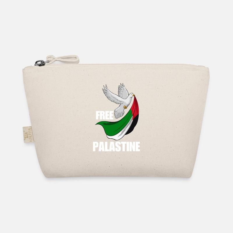 Free Palestine Design – Statement für Frieden Bio-Täschchen