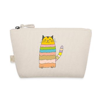 Cat curls - Organic Pouch - nature - Front