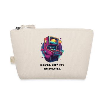 Level Up Your Universe! - Bio-Täschchen - Natur - Vorne