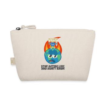 Global warming, ecology, environment - Organic Pouch - nature - Front