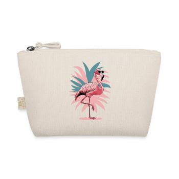 Tropicool Flamingo - Bio-Täschchen - Natur - Vorne