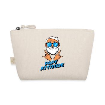Grandpa attitude - Organic Pouch - nature - Front