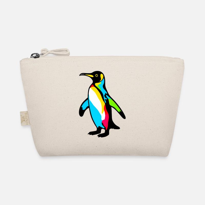 Pinguin - Bio-Täschchen - Natur