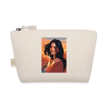 noir poilu belle femme - Trousse biologique - nature - Devant