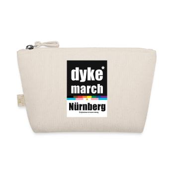 Dyke*March Nürnberg Logo prog. flag - Bio-Täschchen - Natur - Vorne