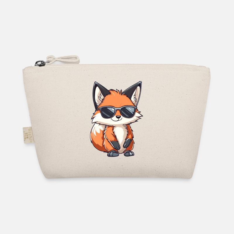 Lustiger Fuchs - Bio-Täschchen - Natur