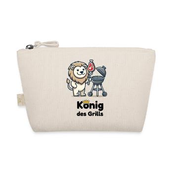 Lion au barbecue avec une couronne - Trousse biologique - nature - Devant
