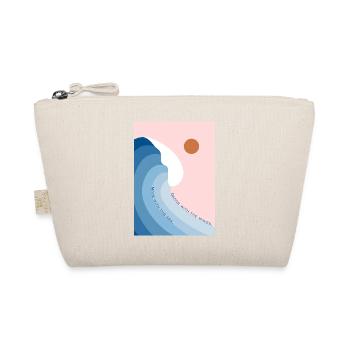 Dance with the waves - Bio-Täschchen - Natur - Vorne