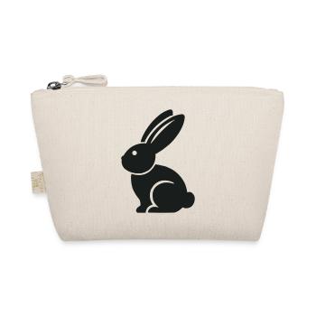 hase - Bio-Täschchen - Natur - Vorne