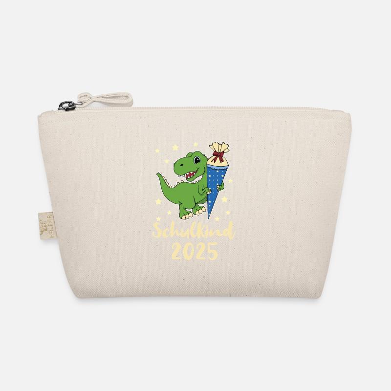 Schoolchild 2025 Dino with Sugar Cone Organic Pouch