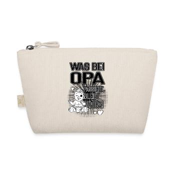 Was bei Opa passiert bleibt bei Opa - Bio-Täschchen - Natur - Vorne