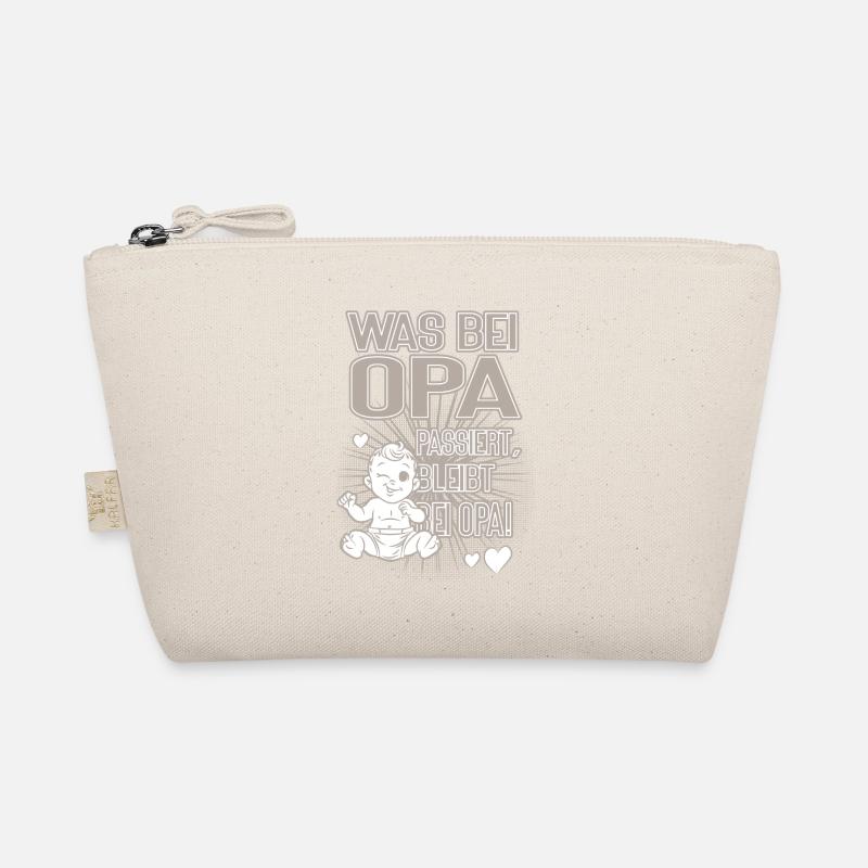 Was bei Opa passiert bleibt bei Opa Bio-Täschchen