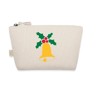 Christmas bells - Organic Pouch - nature - Front