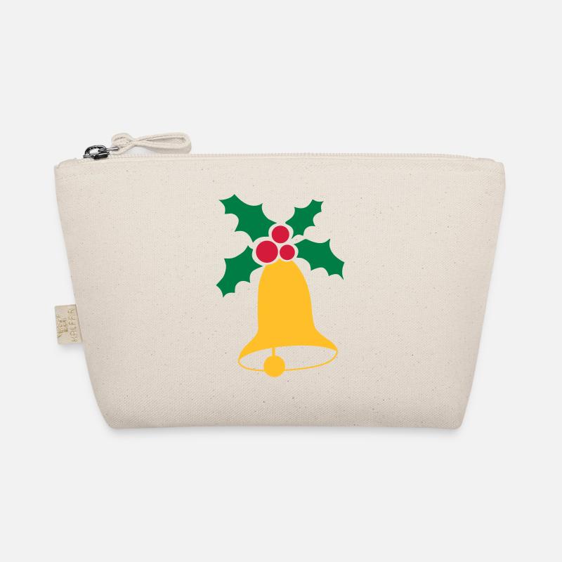 Weihnachtsglocken - Bio-Täschchen - Natur