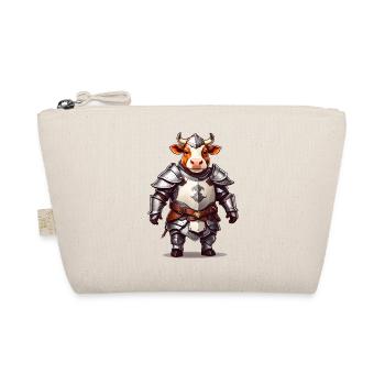 Sir Loin - Funny Cow Sticker - Bio-Täschchen - Natur - Vorne