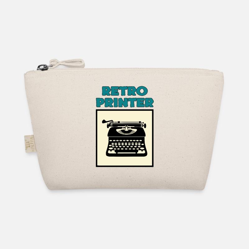Retro-Drucker Bio-Täschchen