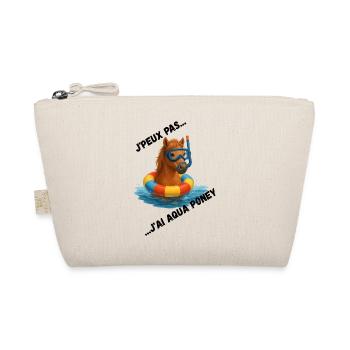 I can't I have AquaPony - Organic Pouch - nature - Front