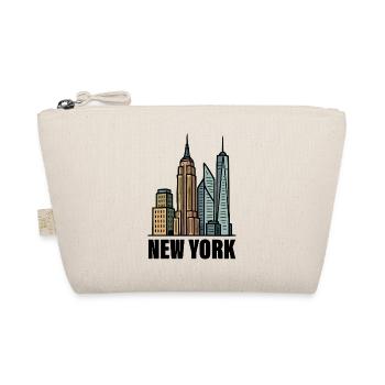 New York Skyline - Organic Pouch - nature - Front