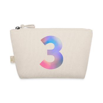 Numéro 3 coloré - Trousse biologique - nature - Devant