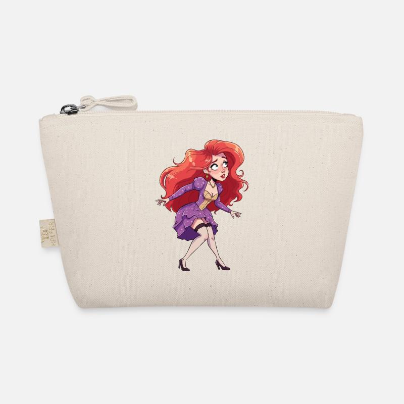Femme rousse Trousse biologique