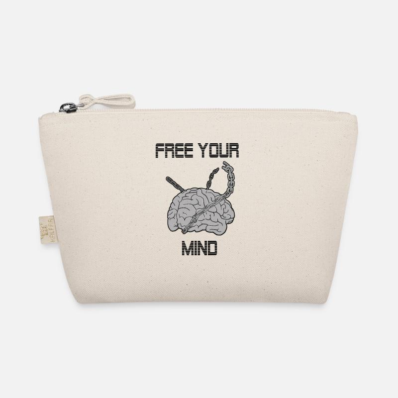 Free your mind - Bio-Täschchen - Natur