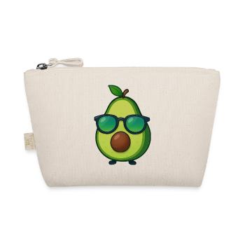 Cool minimaliste avocat design été - Trousse biologique - nature - Devant